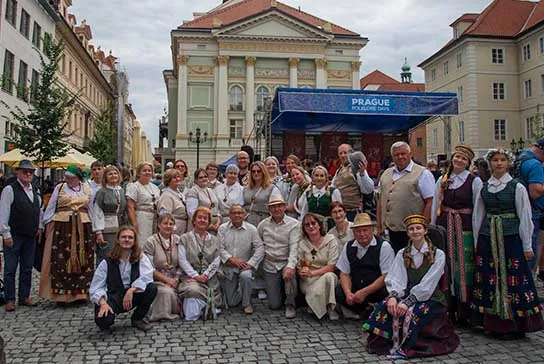 Lithuania folk dance performance at DIEFF February 2026